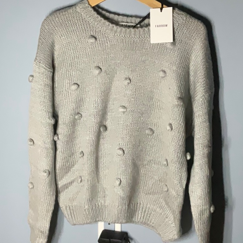 Grey sweater from farrow girls size L